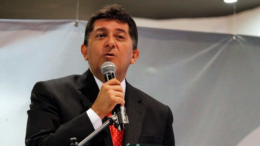 La orden de captura contra el exalcalde Luis Hernando Rodríguez fue emitida por el millonario desfalco de los Juegos Nacionales. Foto: Colprensa