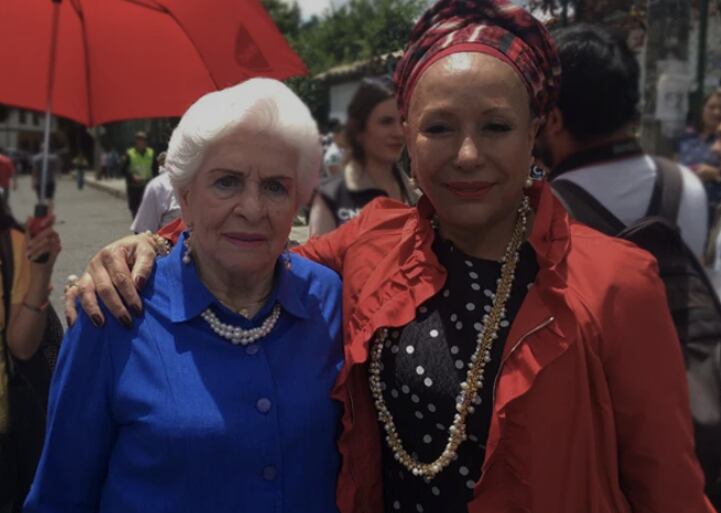 Lía Esneda Ruíz, mamá de la senadora Piedad Córdoba. Foto: cortesía.