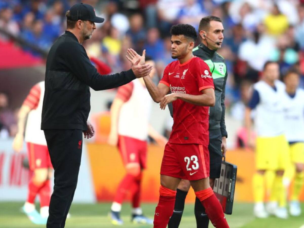 Jurgen Klopp confía que a Luis Díaz se le abra la puerta del gol