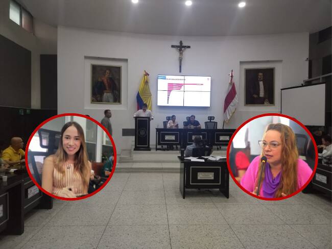 Polémica y señalamientos entre las diputadas del Atlántico Isabella Pulgar y Alejandra Moreno