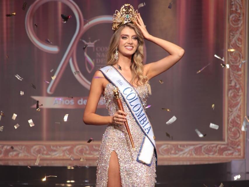 Antioquia es la nueva señorita Colombia. Foto: Cortesía