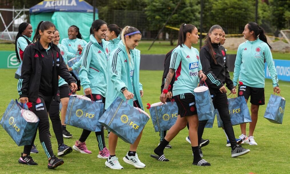 Selección Colombia Femenina en un entrenamiento / Getty Images