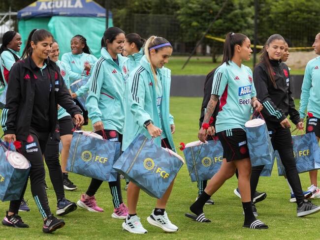 Selección Colombia Femenina en un entrenamiento / Getty Images