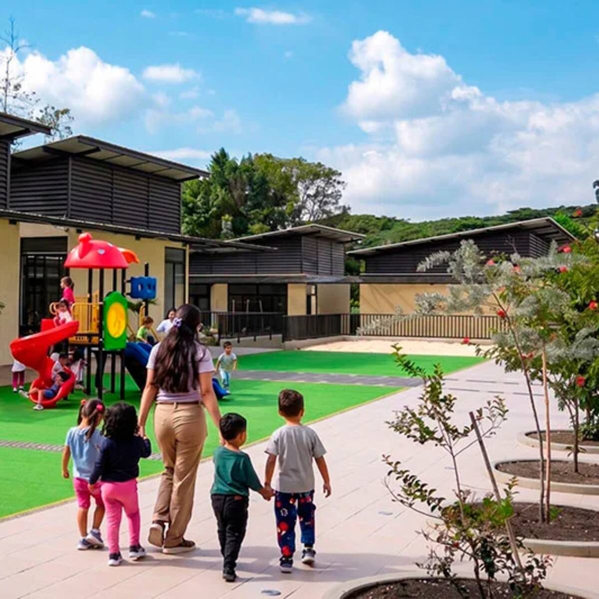 240 niños de Armenia y La Tebaida beneficiados con el centro integral de Comfenalco, Quindío