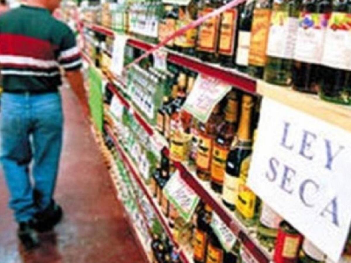 Ley seca en Cali desde el sábado 28 a las 6pm hasta el lunes a las 6am