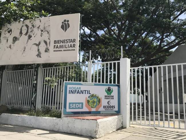 En esta sede de Hogar de Bienestar en Santa Marta se habría registrado el presunto caso de abuso sexual a un menor de edad. /FOTO CARACOL RADIO