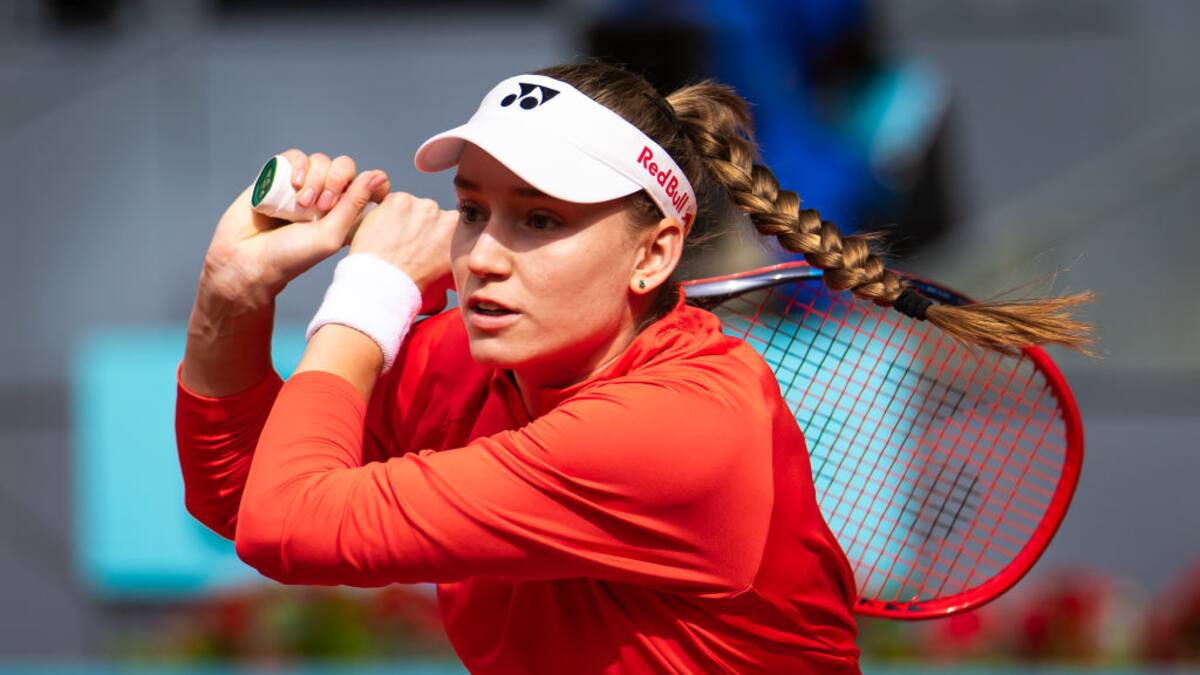 Madrid Open: Elena Rybakina venció a la italiana Lucia Bronzetti