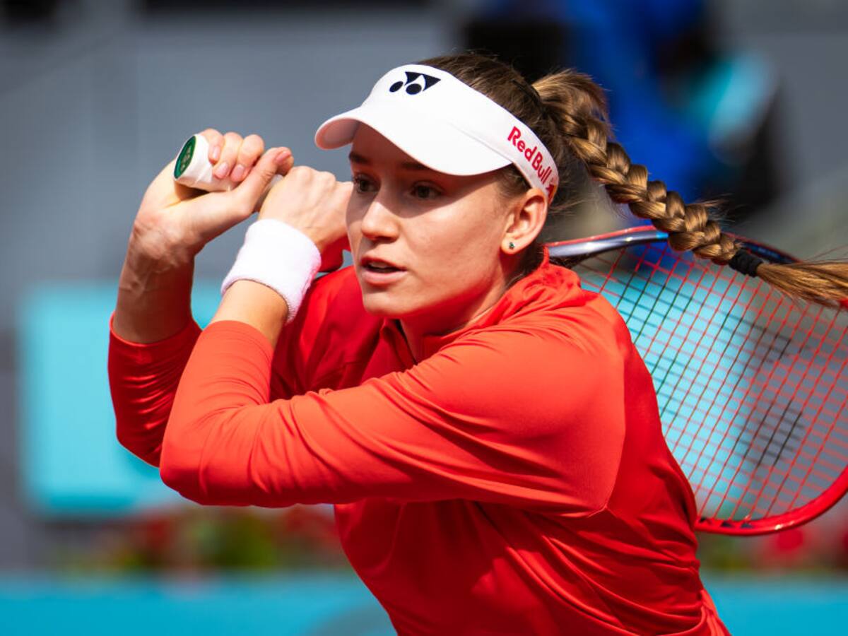 Madrid Open: Elena Rybakina venció a la italiana Lucia Bronzetti