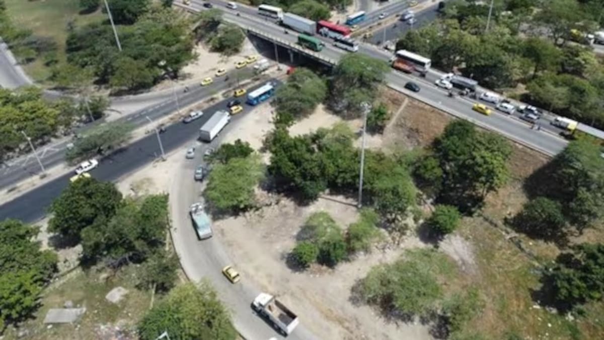 Inician obras de mantenimiento en una de las orejas del puente La Cordialidad: habrá cierre de vías