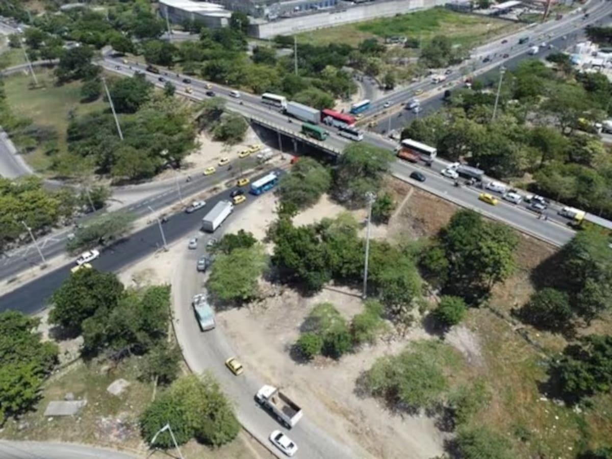 Inician obras de mantenimiento en una de las orejas del puente La Cordialidad: habrá cierre de vías