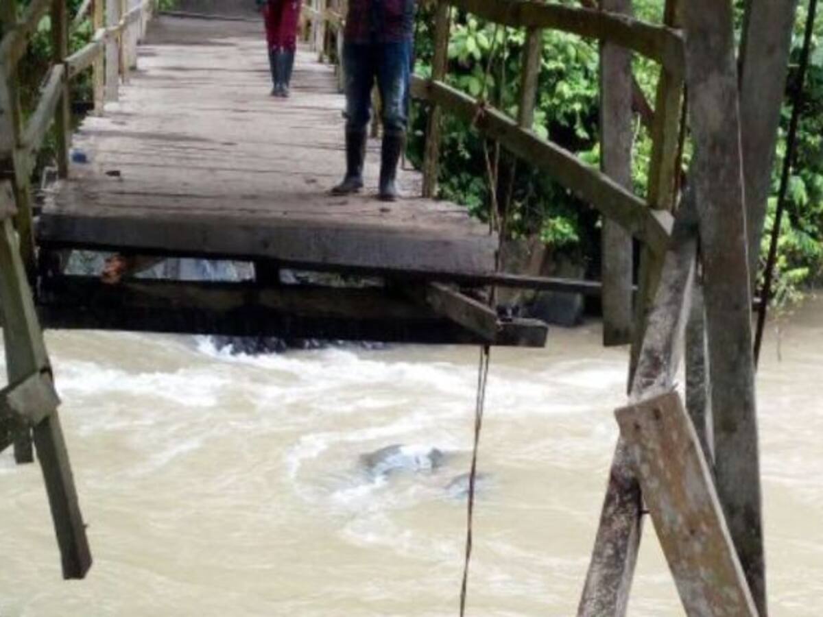 Fue hallado el cuerpo de la menor indígena que cayó a un río en Pueblo Rico