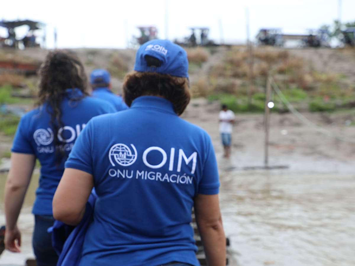 OIM alerta por riesgo de trata de personas tras terremoto: “No compartamos información muy personal”