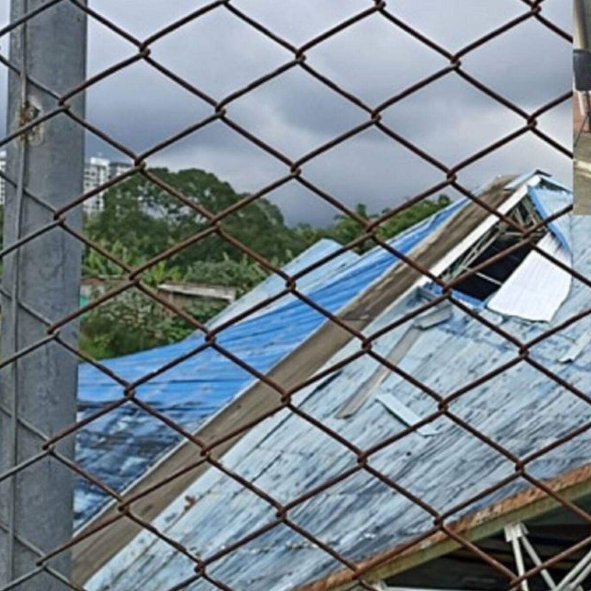 Abandono total en el coliseo del barrio La Patria de Armenia:Líderes