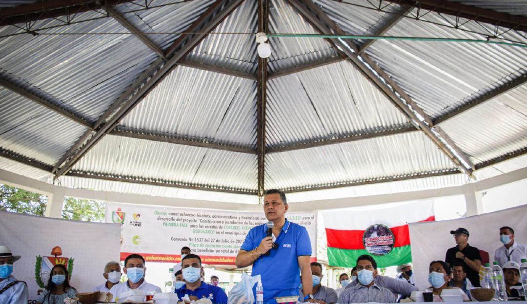 Gobernador del Tolima Ricardo Orozco