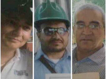 Yesid Galindo, Nelson Carreño y Éber Morera.