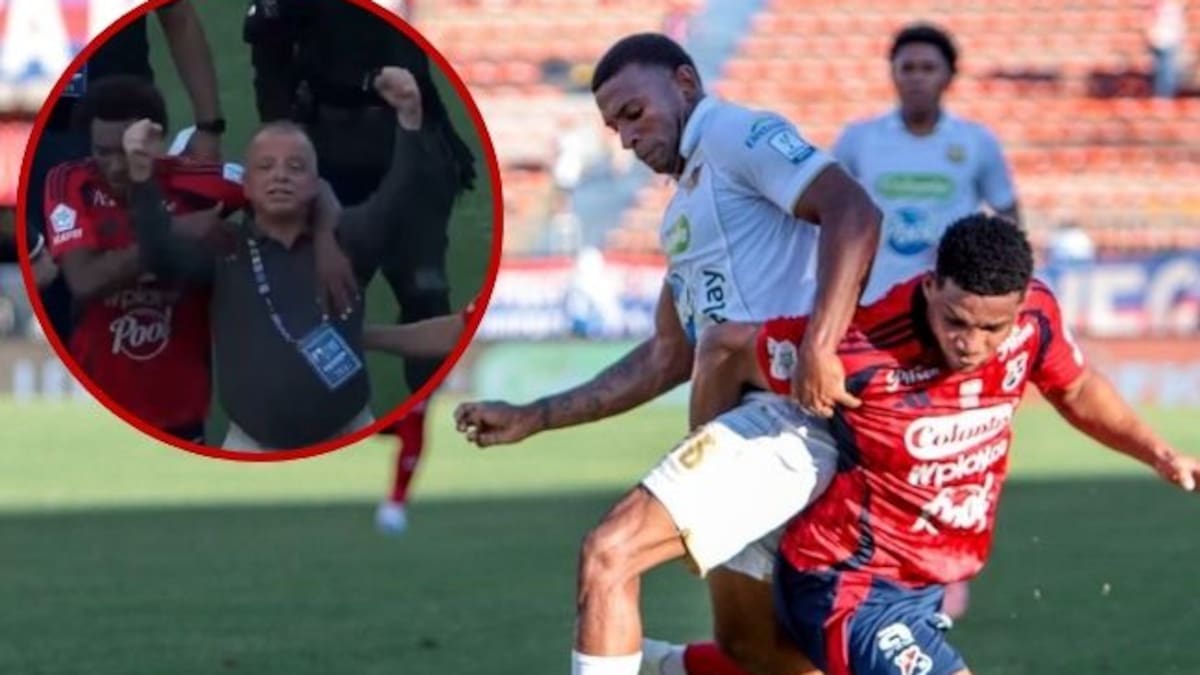 Video: Indignación en los hinchas del Medellín por gestos de Raúl Giraldo tras eliminación