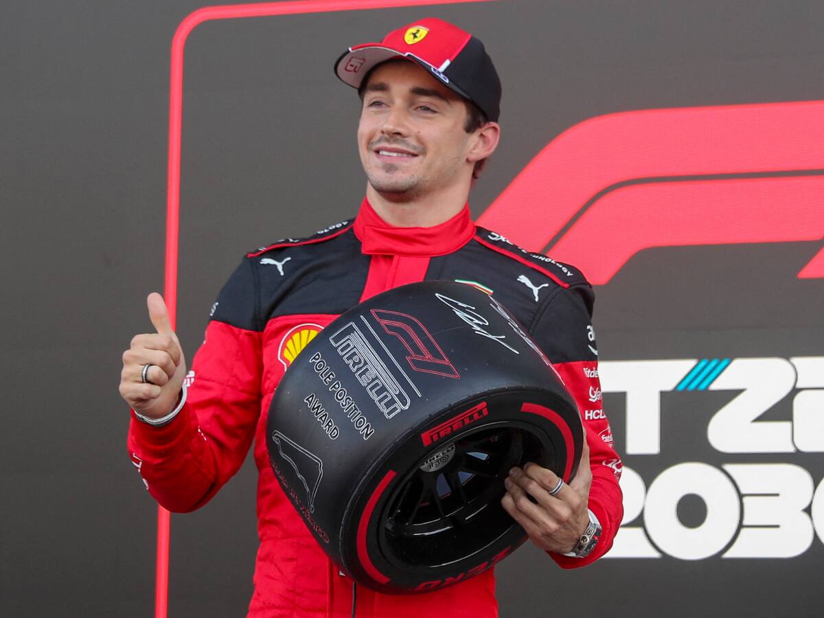 Charles Leclerc y Carlos Sainz largarán en la primera fila del Gran Premio de México