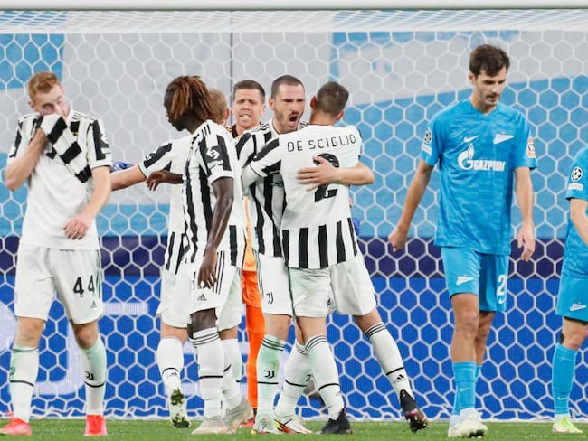 Zenit 0 - 1 Juventus en Champions League (2021)