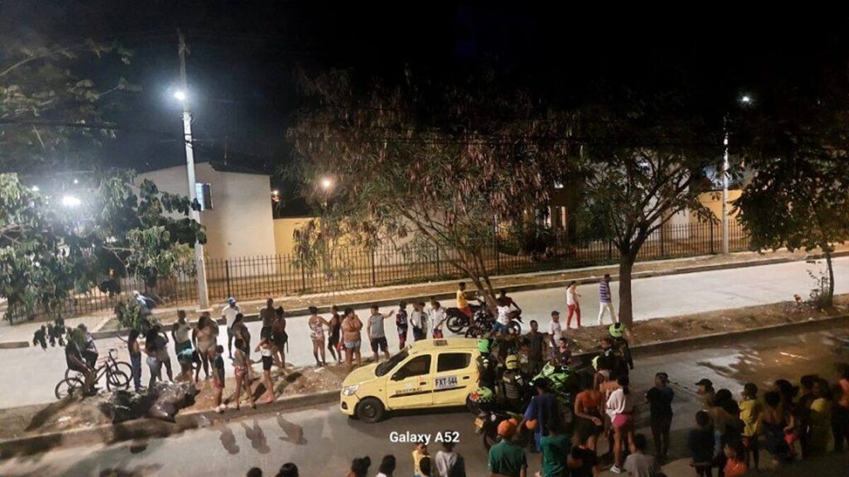 Taxista resultó herido en medio de un atraco en el barrio Bicentenario de Cartagena