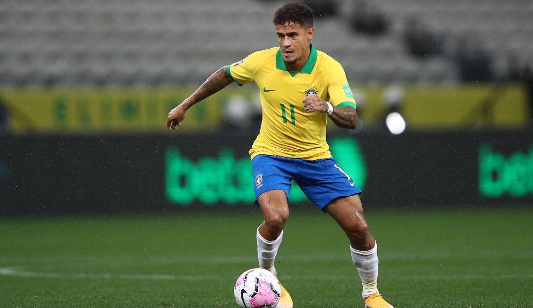 Coutinho regresa a la selección de Brasil para el duelo ante Colombia.