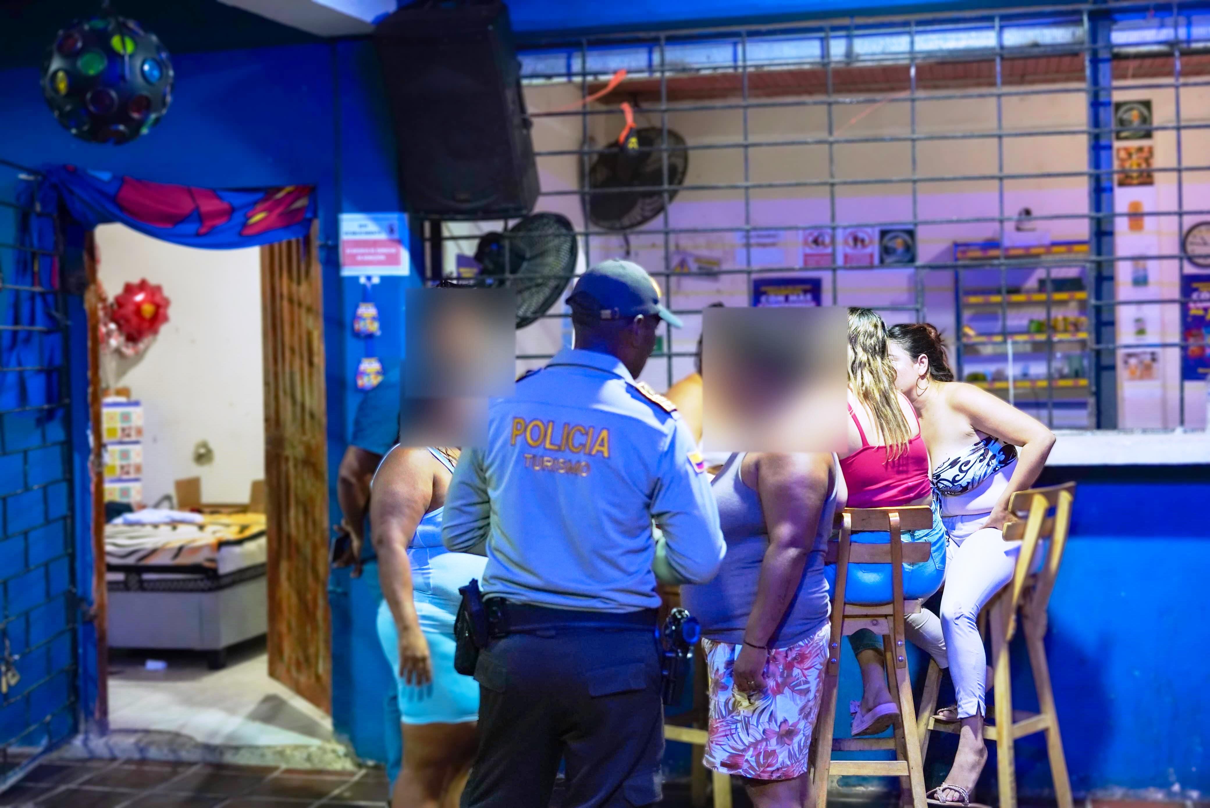 Desmantelaron prostíbulo en la isla de Barú en Cartagena donde fueron halladas dos menores