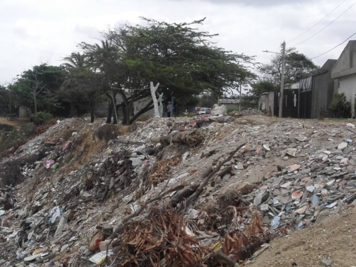 La erosión costera en Riohacha afecta a dos barrios