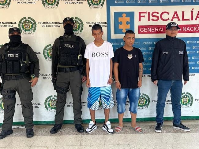 Se logran la captura de 2 personas por los delitos de Homicidio