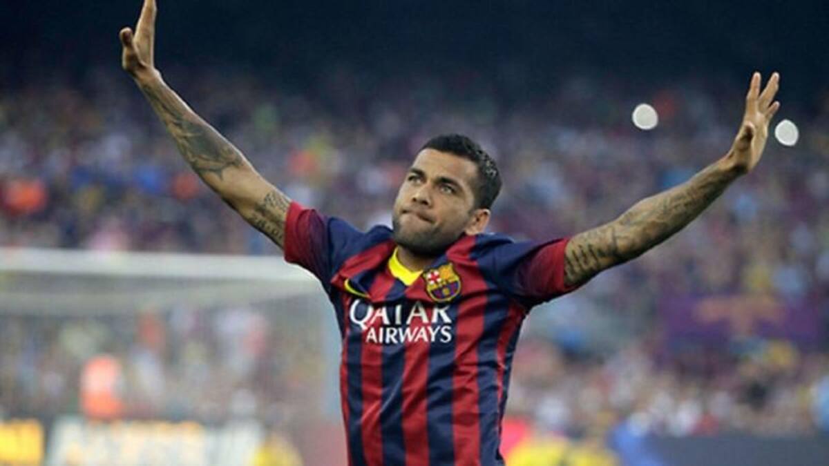 Dani Alves. Barcelona.