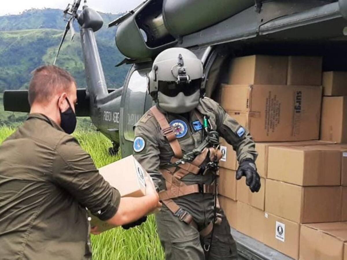 A Ituango llegarán 40 toneladas de ayuda humanitaria en 20 vuelos