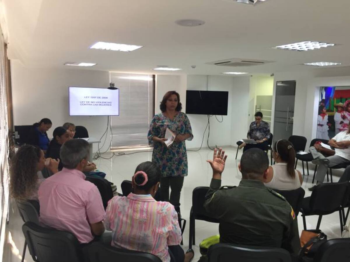 Varias entidades de Bolívar se unieron contra la violencia de género