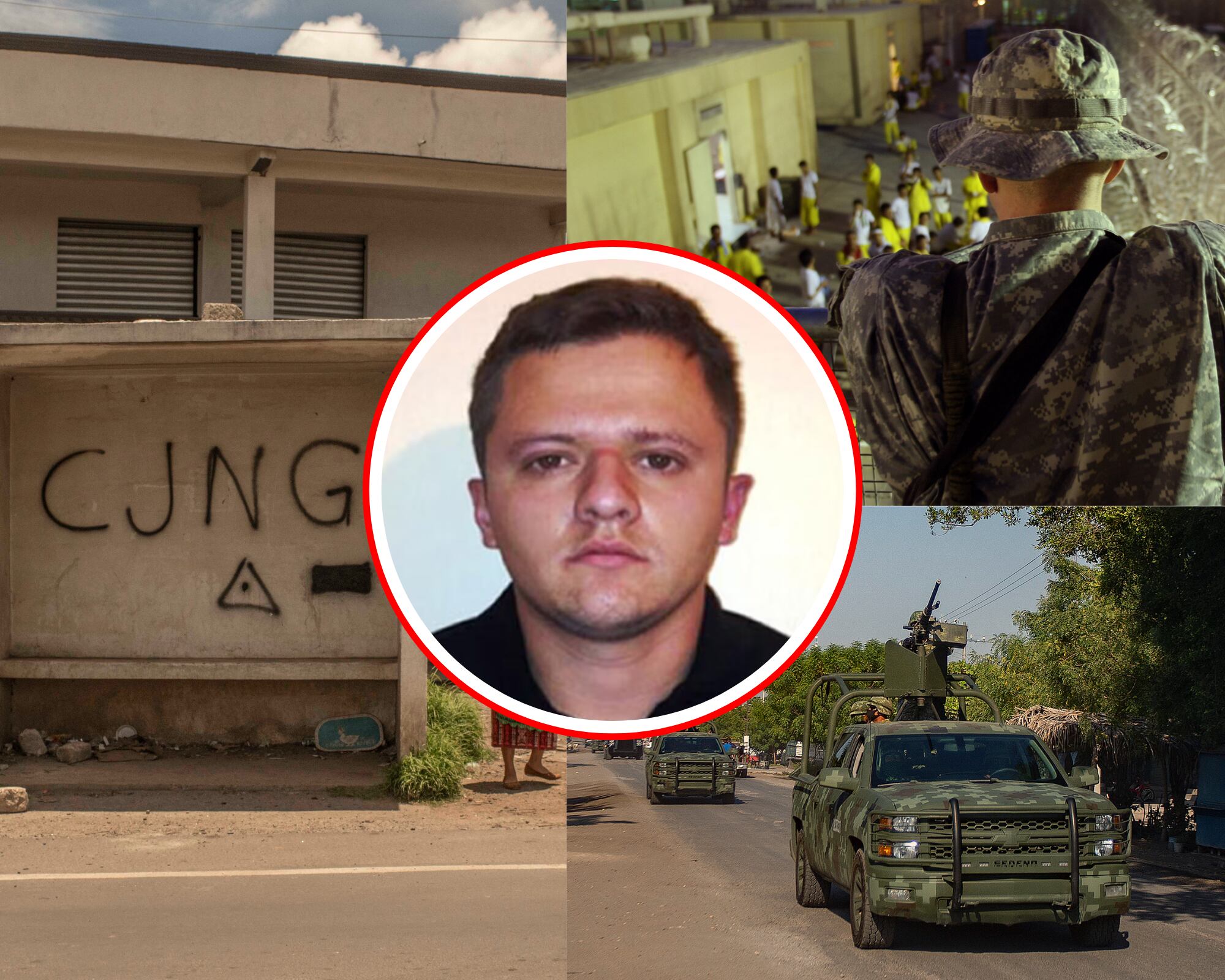 Rubén Osequera González, hijo del capo Nemesio Osequera quien lidera el CJNG, fue sentenciado en Columbia a pasar el resto de su vida en prisión por tráfico de cocaína, metanfetaminas y uso ilegal de armas de fuego. 
(Foto: Caracol Radio / Getty / Cortesía)