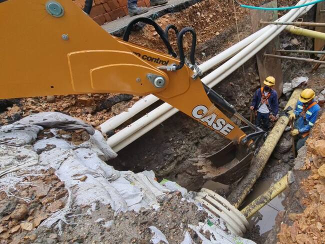Obras de mejoramiento de redes de acueducto / Foto Archivo