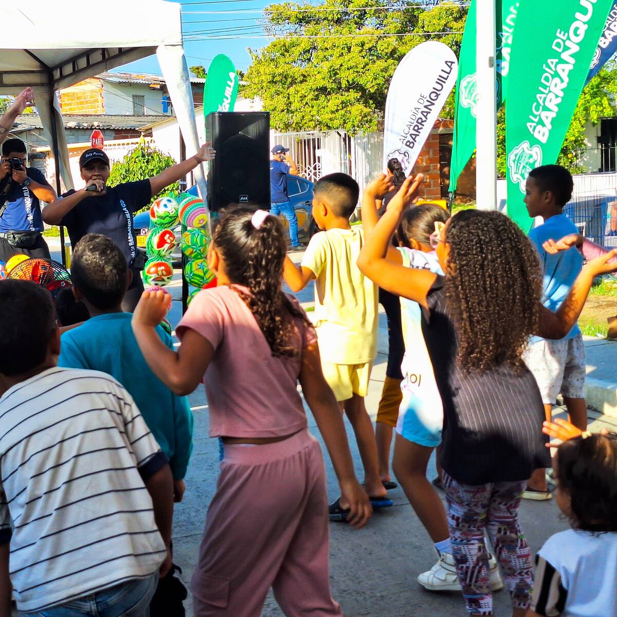 Inician las jornadas recreodeportivas en barrios de Barranquilla