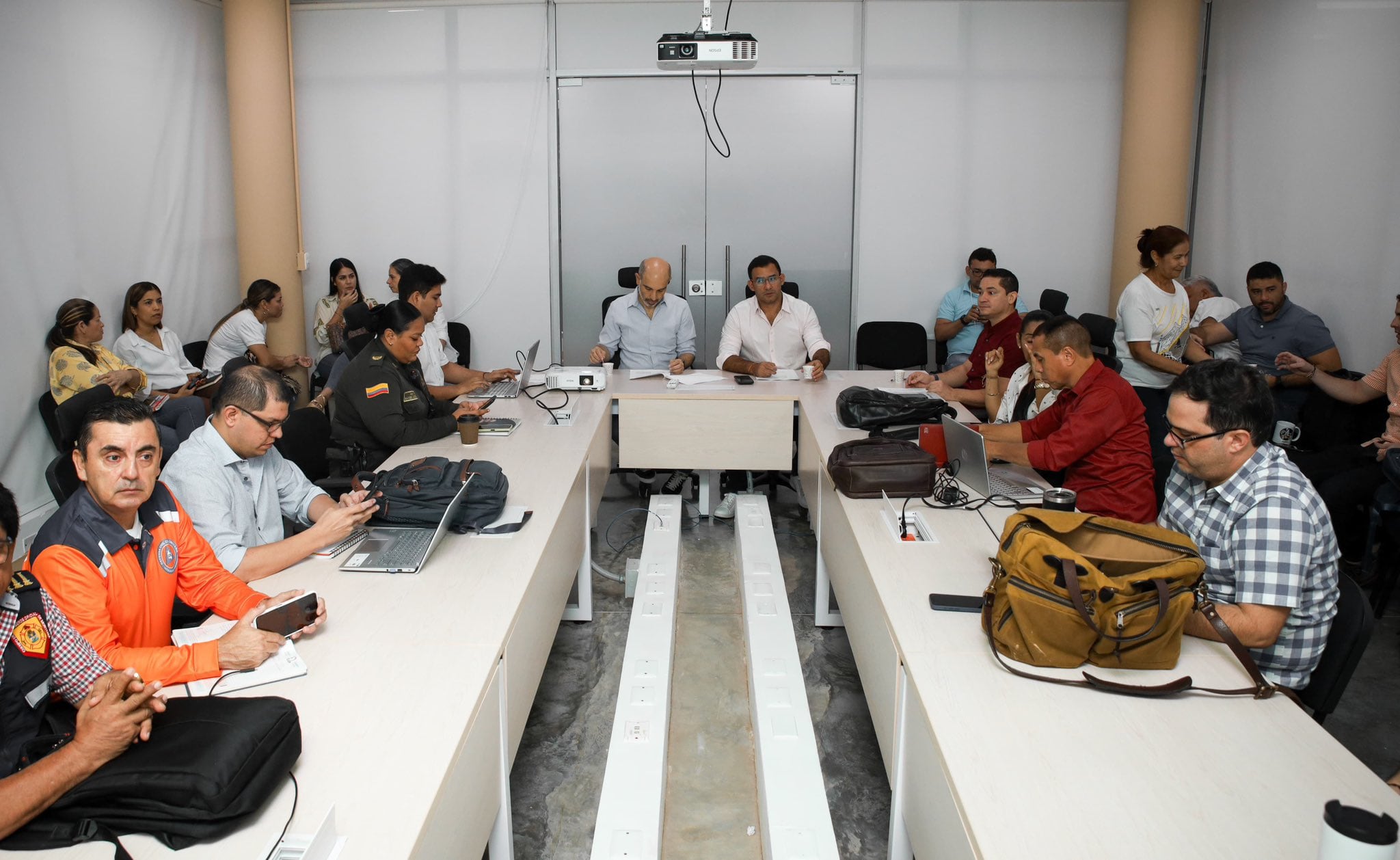 La emergencia fue analizada en un Consejo Municipal de Gestión de Riesgo de Desastres.