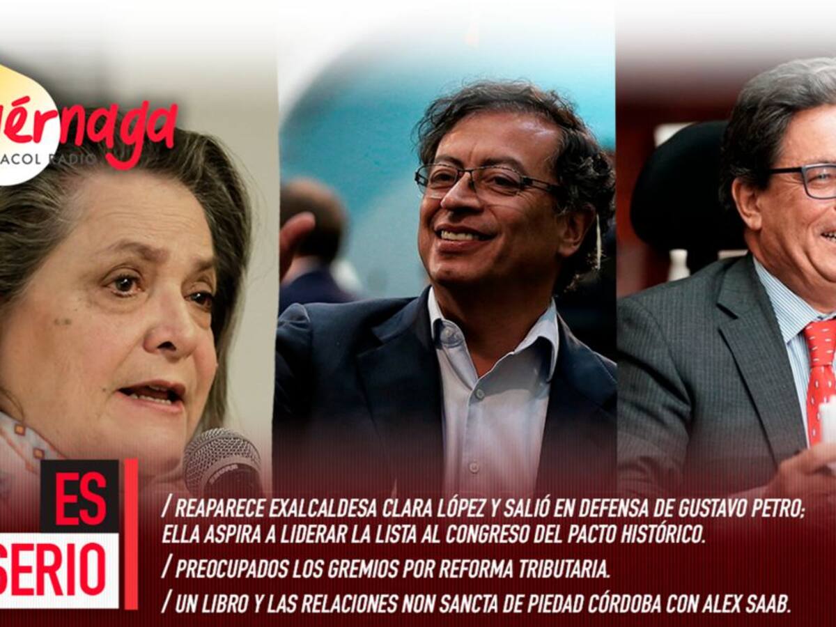 Reaparece exalcaldesa Clara López y salió en defensa de Gustavo Petro