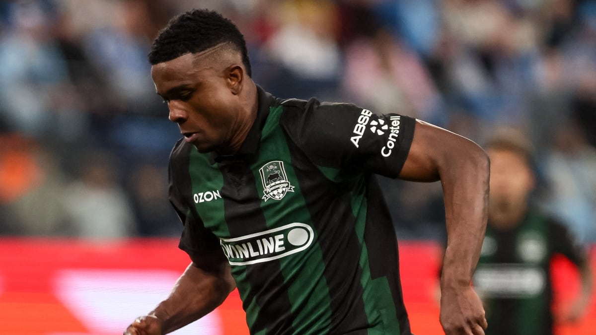 Jhon Córdoba volvió al gol ante el Zenit, pero el Krasnodar cayó en casa // Mike Kireev / NurPhoto via AFP