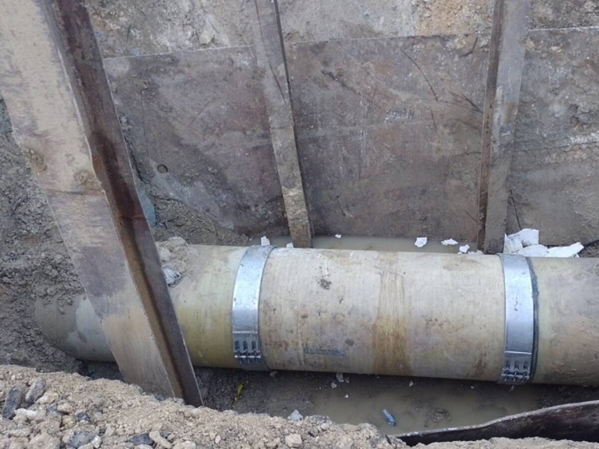 Servicio de agua se restablecerá paulatinamente tras reparación del daño en Cartagena