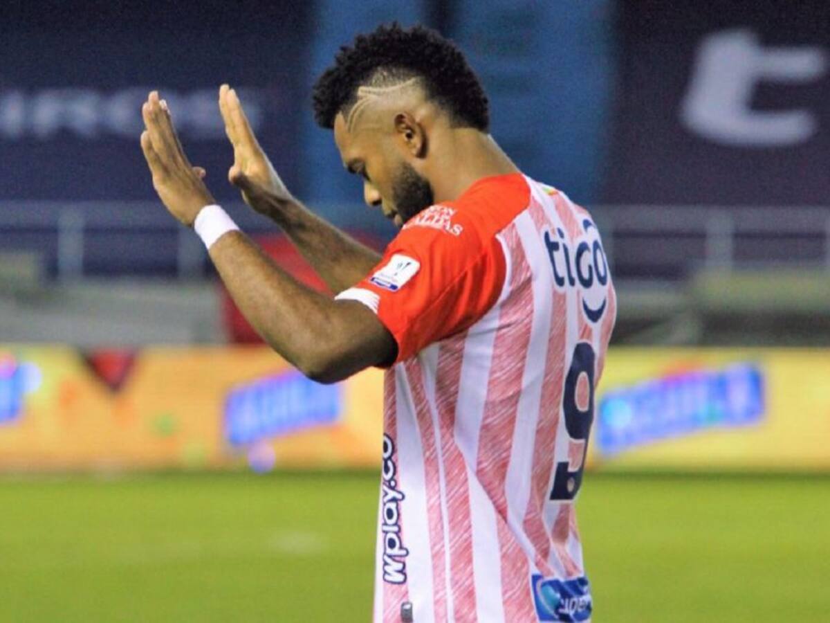Miguel Ángel Borja, baja sensible en Junior para los próximos partidos