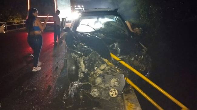 Accidente en el Tolima