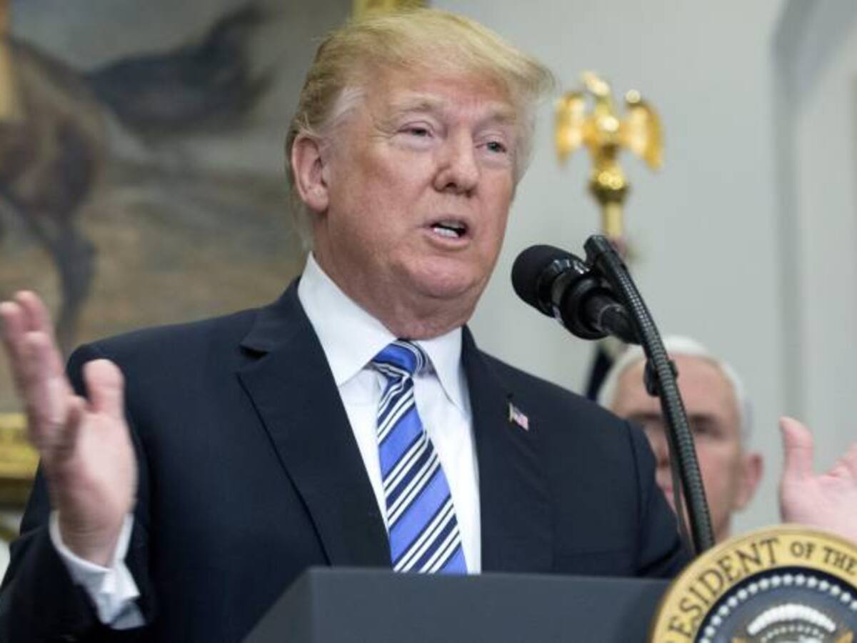 Lucha contra el narcotráfico, punto clave en visita de Trump a Colombia