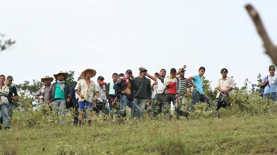 Paro agrario. Foto: Colprensa