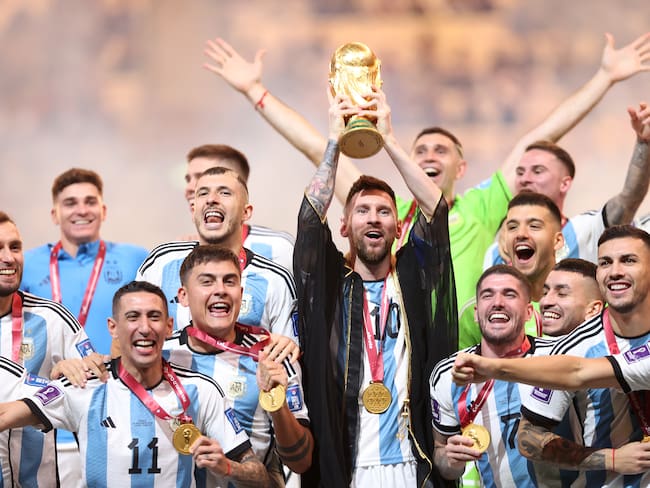 Argentina es campeón del mundo. (Photo by Julian Finney/Getty Images)