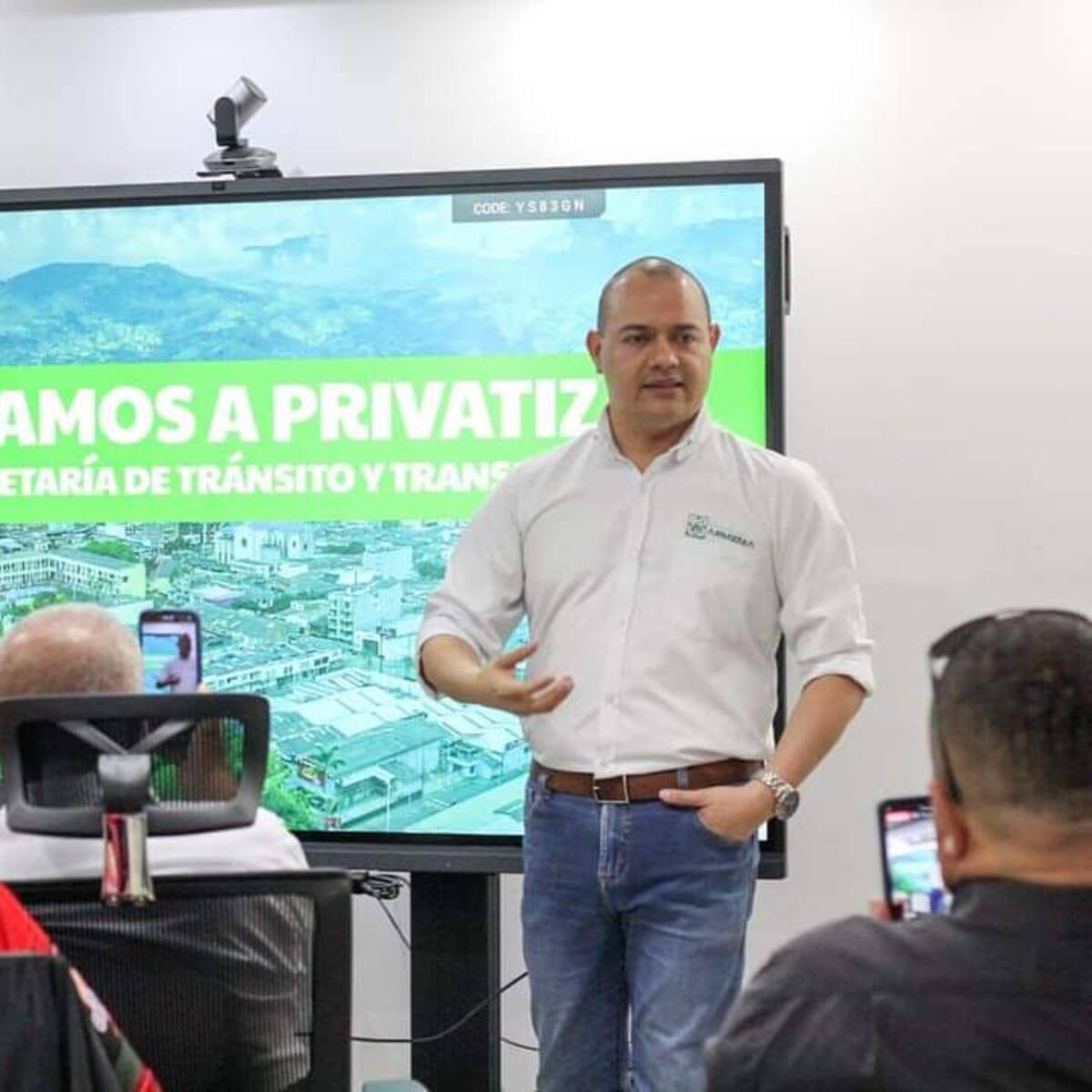 No vamos a privatizar a Setta: Daniel Jaime Castaño, secretario de tránsito de Armenia