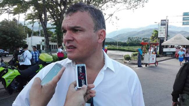 Víctor Alfonso Bautista Olarte delegado de la cancillería colombiana para las zonas de frontera