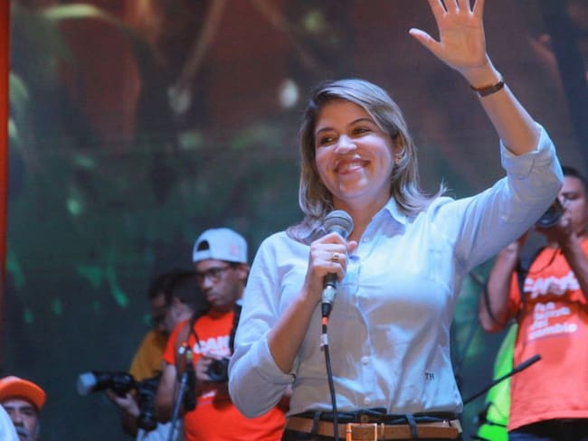 Virna Johnson es la nueva alcaldesa de la ciudad de Santa Marta