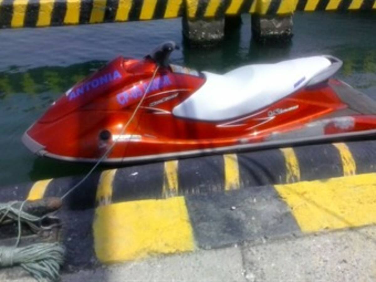 Inmovilizada Jet Ski que presuntamente atropelló a turista en Cartagena