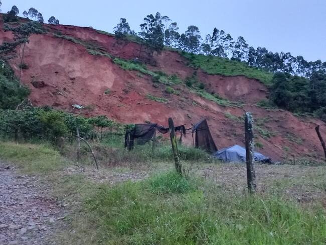 Deslizamiento de tierra Amagá- foto Dagran