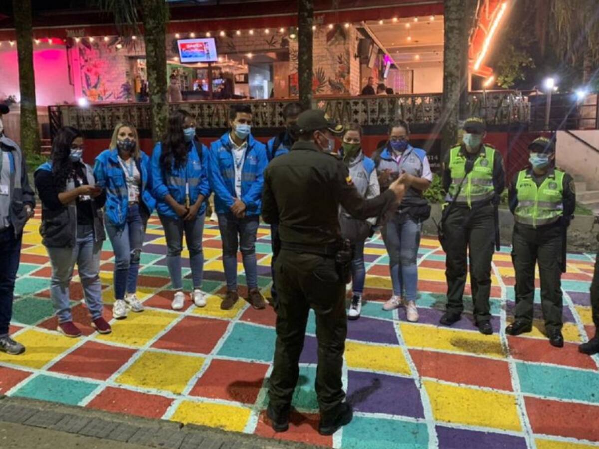 44 menores incumplieron el toque de queda en el Parque Lleras