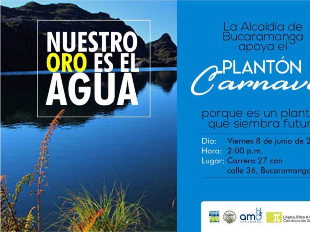 Petro, ambientalistas y alcaldía en plantón por Santurbán