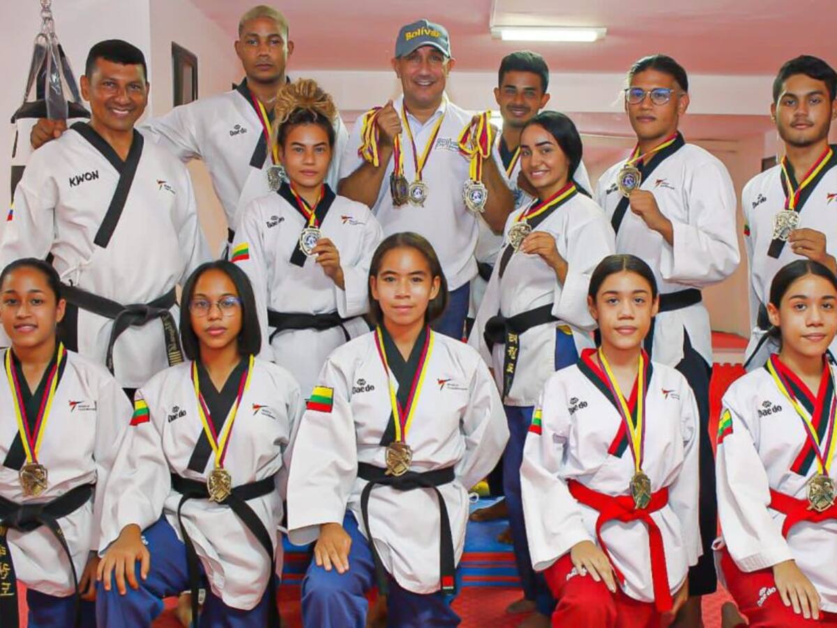 Bolivarenses representarán a Colombia en Mundial de Taewondo